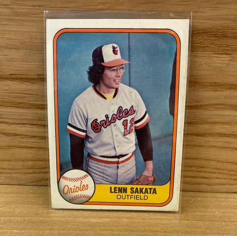 Lenn Sakata(1981) Fleer #194