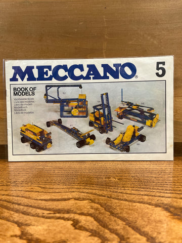 Meccano Instruction Manual Book of Models #5