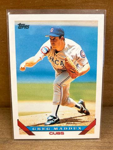 Greg Maddux(1993) Topps #183