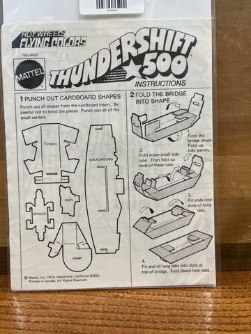 Thundershift 500 Instructions Hot Wheels Flying Colors