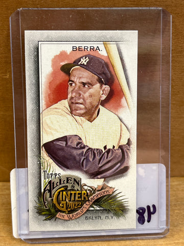 Yogi Berra(2022) Topps Allen & Ginter #114