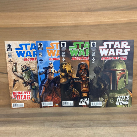 Star Wars: Blood Ties #1-4(Complete Series)