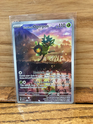 Teal Mask Ogerpon(Illustration Rare)