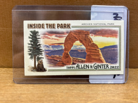 Arches National Park(2022) Topps Allen & Ginter #ITP-23