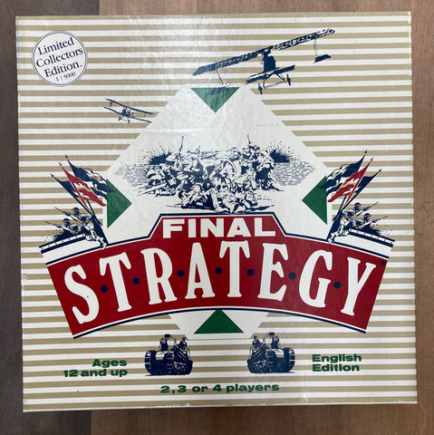 Final Strategy Limited Collector's Edition