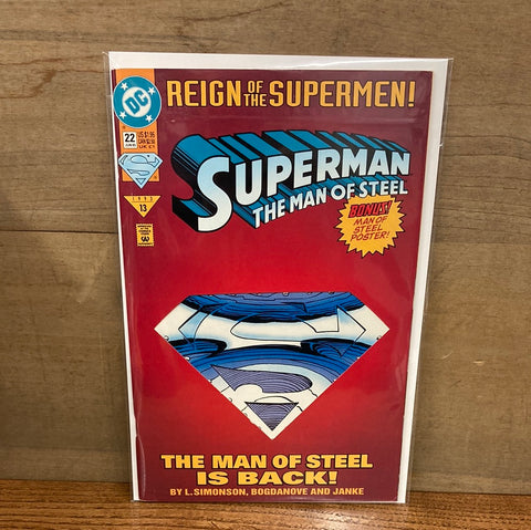 Superman: The Man of Steel #22