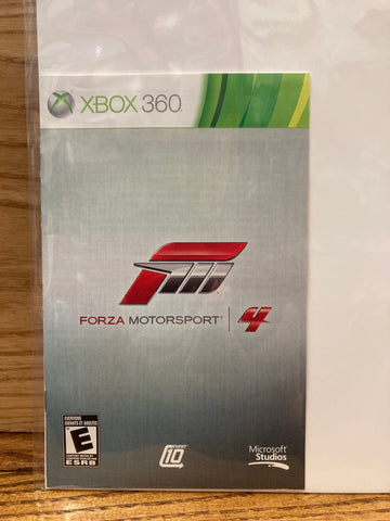Forza Motorsport 4(Manual Only)
