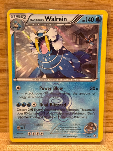 Team Aqua's Walrein(Holo)
