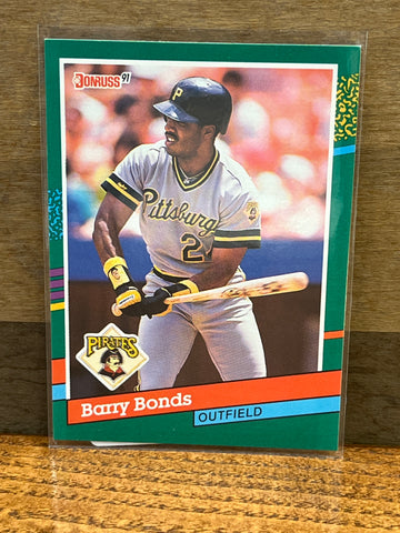 Barry Bonds(1991) Donruss #495