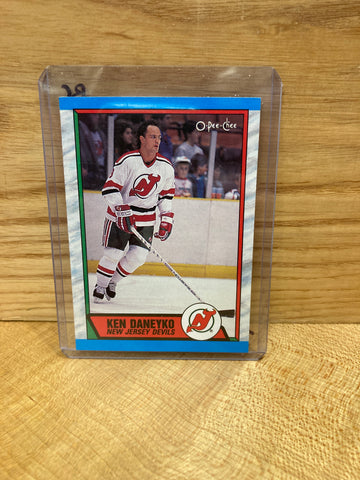 Ken Daneyko(1989) O-Pee-Chee #243