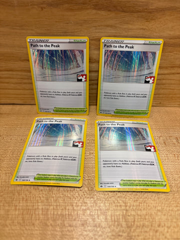 Path to the Peak(Holo)(Promo)Set of 4