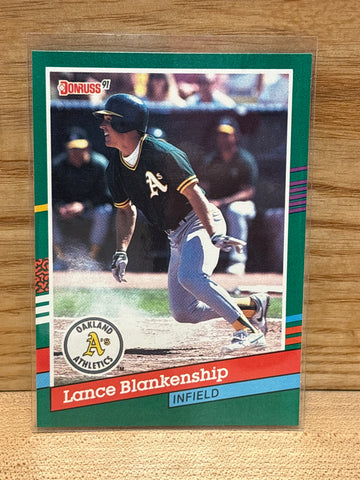Lance Blankenship(1990) Donruss #701