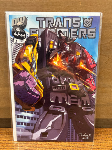 Transformers: Generation One #6(Variant) - The Frugal Dutchman