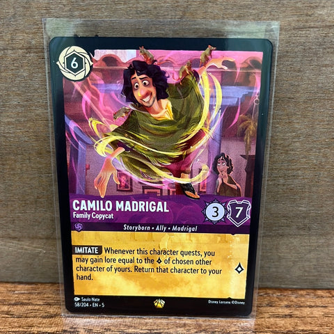 Camilo Madrigal: Family Copycat