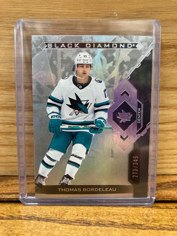 Thomas Bordeleau 273/349(2022/23) UD Black Diamond #BDB-TB