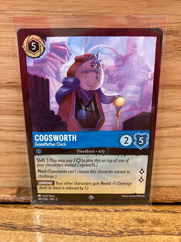 Cogsworth: Grandfather Clock