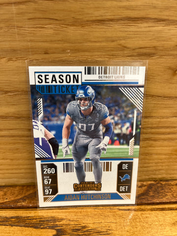 Aiden Hutchinson(2024)Panini Contenders #34