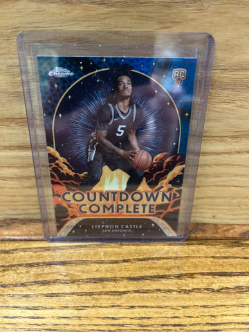 Stephon Castle(2025) Topps Chrome #CC-13