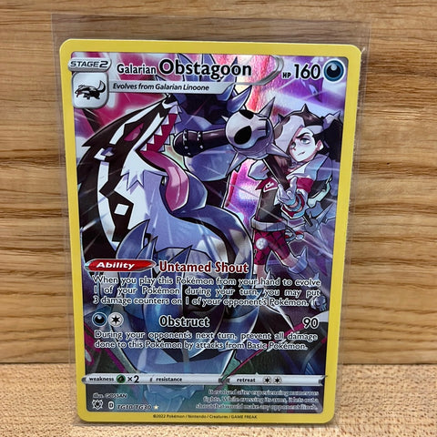 Galarian Obstagoon(Full Art)