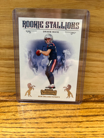 Drake Maye(2024) Panini Contenders #4