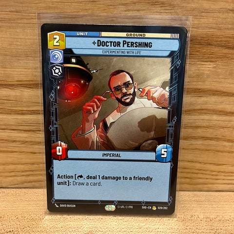 Doctor Pershing: Experimenting With Life