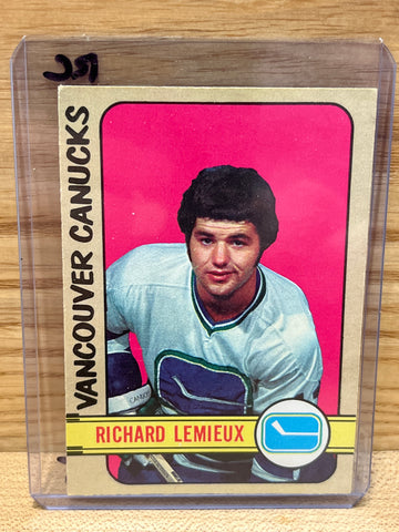 Richard Lemieux(1972) O Pee Chee #202(RC)