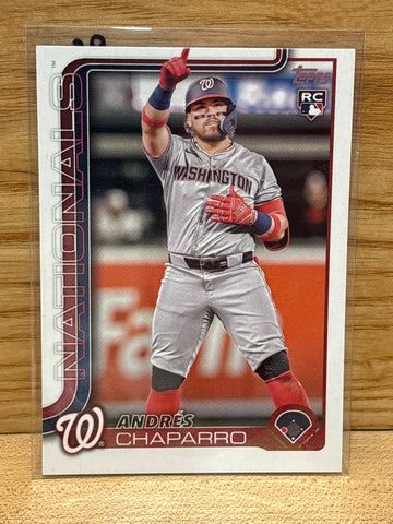 Andres Chaparro(2025) Topps #167 RC