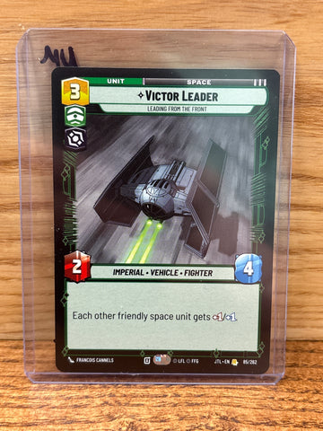 Victor Leader: Leading From The Front