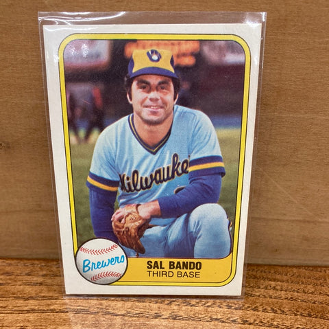 Sal Bando(1981) Fleer #510