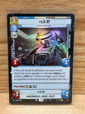 L3-37: Get Out of My Seat(Foil)