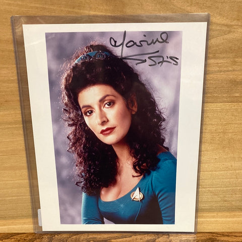 Marina Sirtis(Counselor Deanna Troi) Signed 8x10