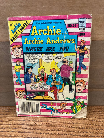 Archie...Archie Andrews Where Are You? Comics Digest #26