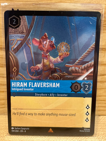 Hiram Flaversham: Intrigued Inventor(Foil)