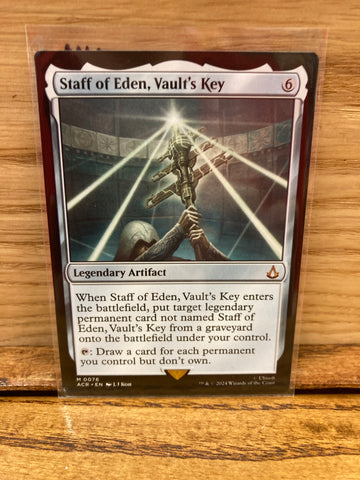 Staff of Eden, Vaults Key