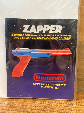 Zapper Manual(NES)