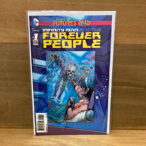 Infinity Man and the Forever People #1(3D Cover)