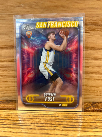 Quinten Post(2025)Topps Chrome #121