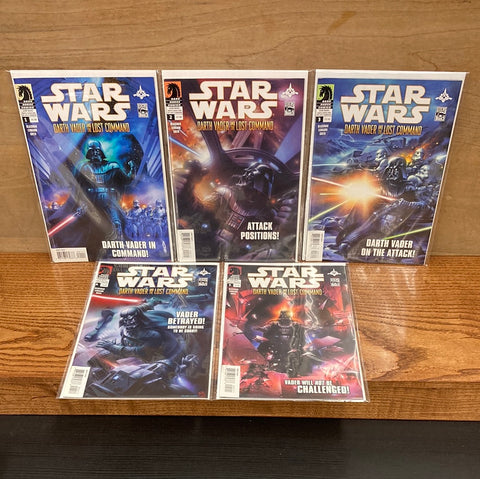 Star Wars Darth Vader and the Lost Command #1-5(Complete Series)