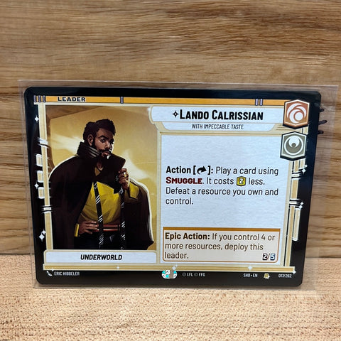 Lando Calrissian: With Impeccable Taste