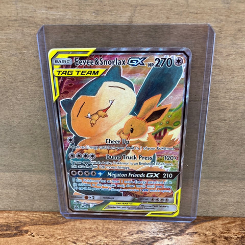 Eevee & Snorlax GX(Alt Art)