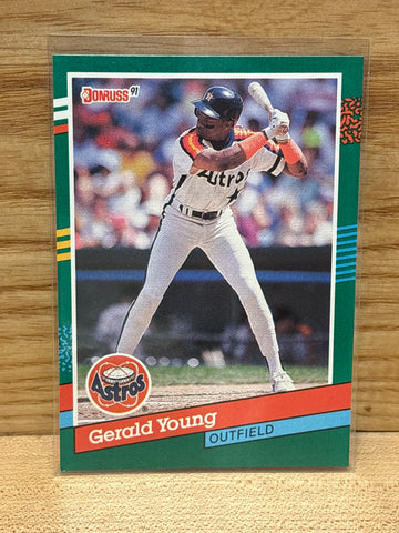 Gerald Young(1990) Donruss #689