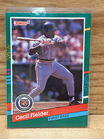 Cecil Fielder(1991) Donruss #451