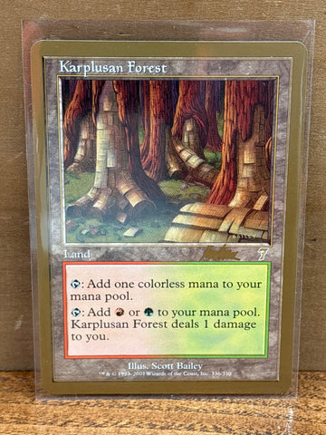 Karplusan Forest(Brian Kibler)