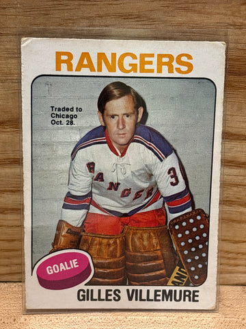 Gilles Villemure(1975) O Pee Chee #379