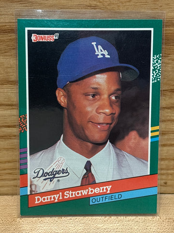 Darryl Strawberry(1990) Donruss #696