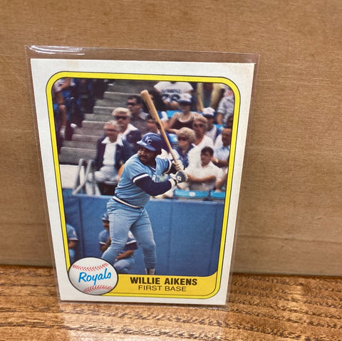 Willie Aikens(1981) Fleer #43