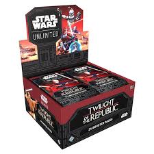 Star Wars Unlimited: Twilight of the Republic Booster Display