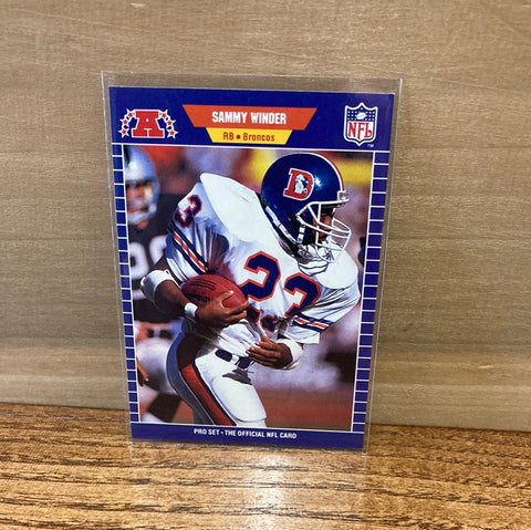 Sammy Winder(1989) Pro Set #113