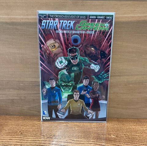 Star Trek/Green Lantern: The Spectrum War #1