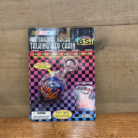 Jeff Gordon Talking Keychain